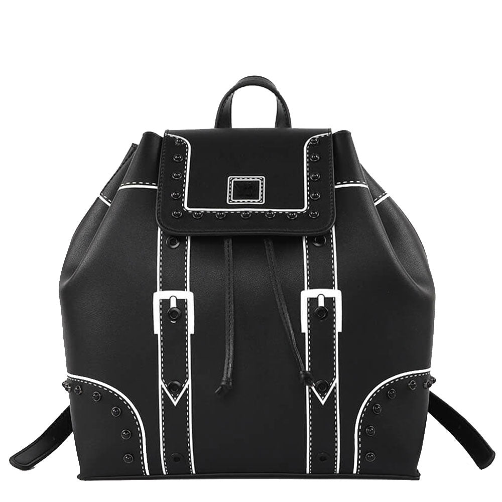 Y NOT Damenrucksack Dream Monochrome Black D005-Linie
