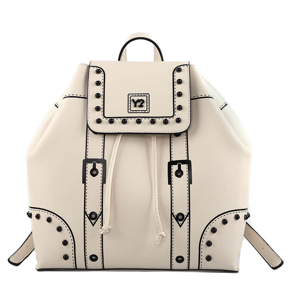 Y NOT Damenrucksack Dream Monochrome Milk Linie D005