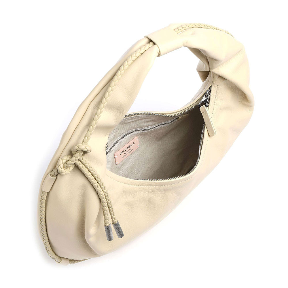 Borsa Donna a Spalla in Pelle COCCINELLE Linea Sinfonia colore Silk