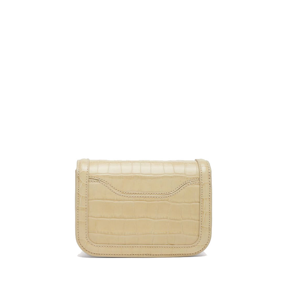 COCCINELLE Marvin Twist Croco Mini Line
Damen-Umhängetasche aus Glattleder in der Farbe Seide