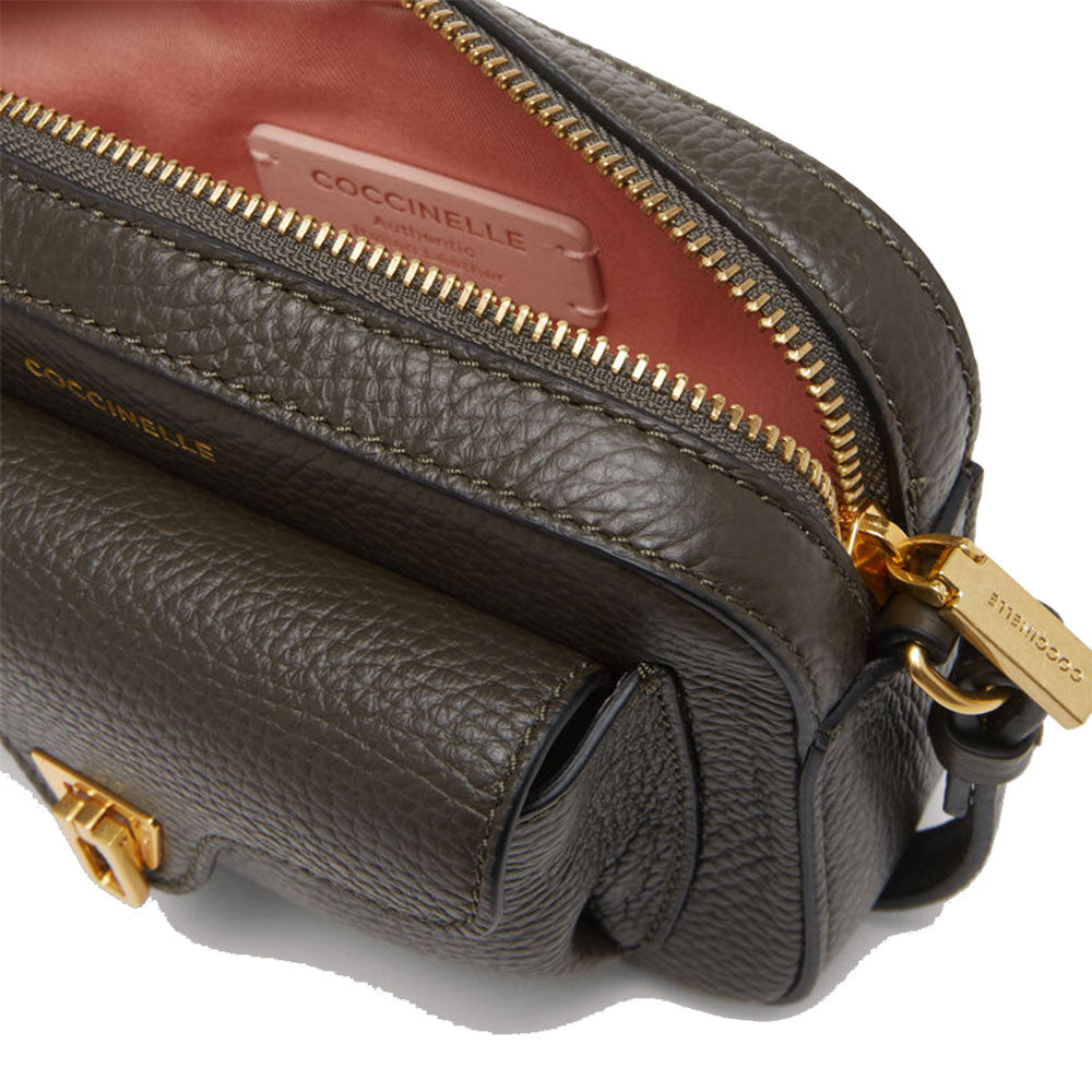 Borsa Donna a Tracolla COCCINELLE in Pelle Bark linea Beat Soft Mini