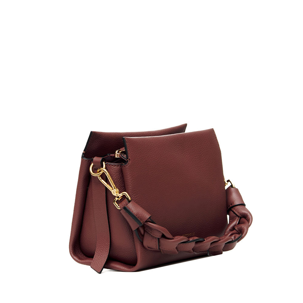 Borsa Donna a Mano COCCINELLE in Pelle Linea Boheme Small colore Carruba