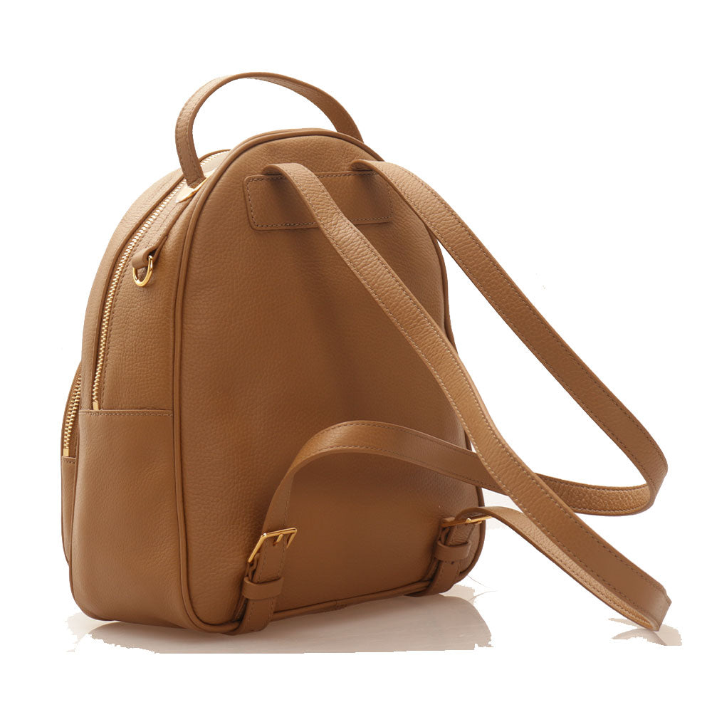 Zaino Donna COCCINELLE linea Lea in Pelle Nocciola
