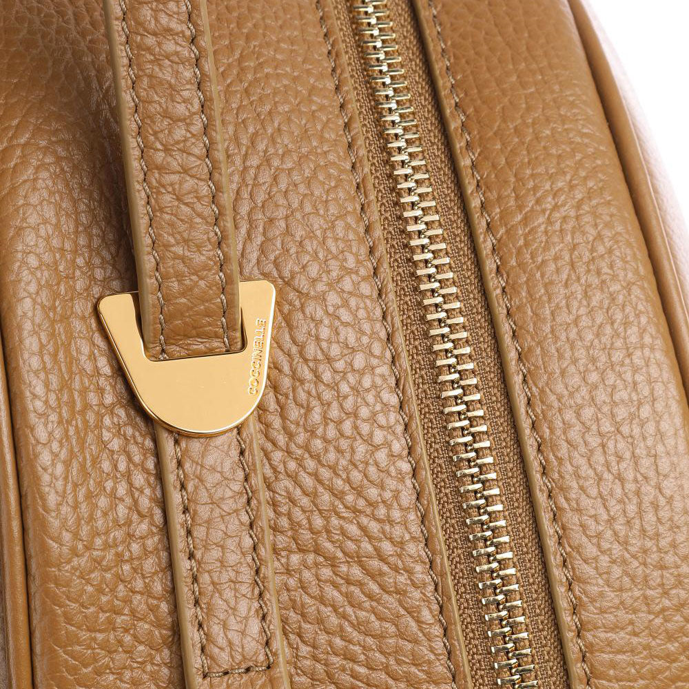Zaino Grande Donna COCCINELLE linea Lea in Pelle Colore Nocciola
