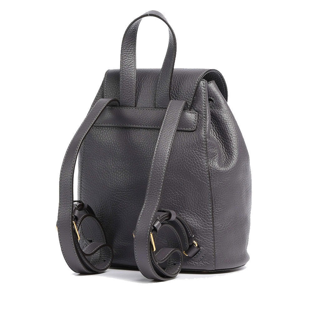 Kleiner COCCINELLE Rucksack aus Leder Beat Soft Line in der Farbe Schiefer