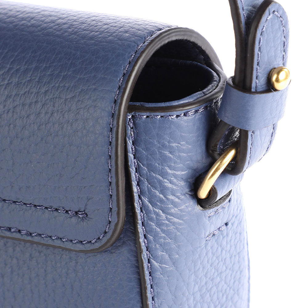 Borsa Donna a Tracolla COCCINELLE in Pelle linea Beat Soft Mini colore Mirtillo