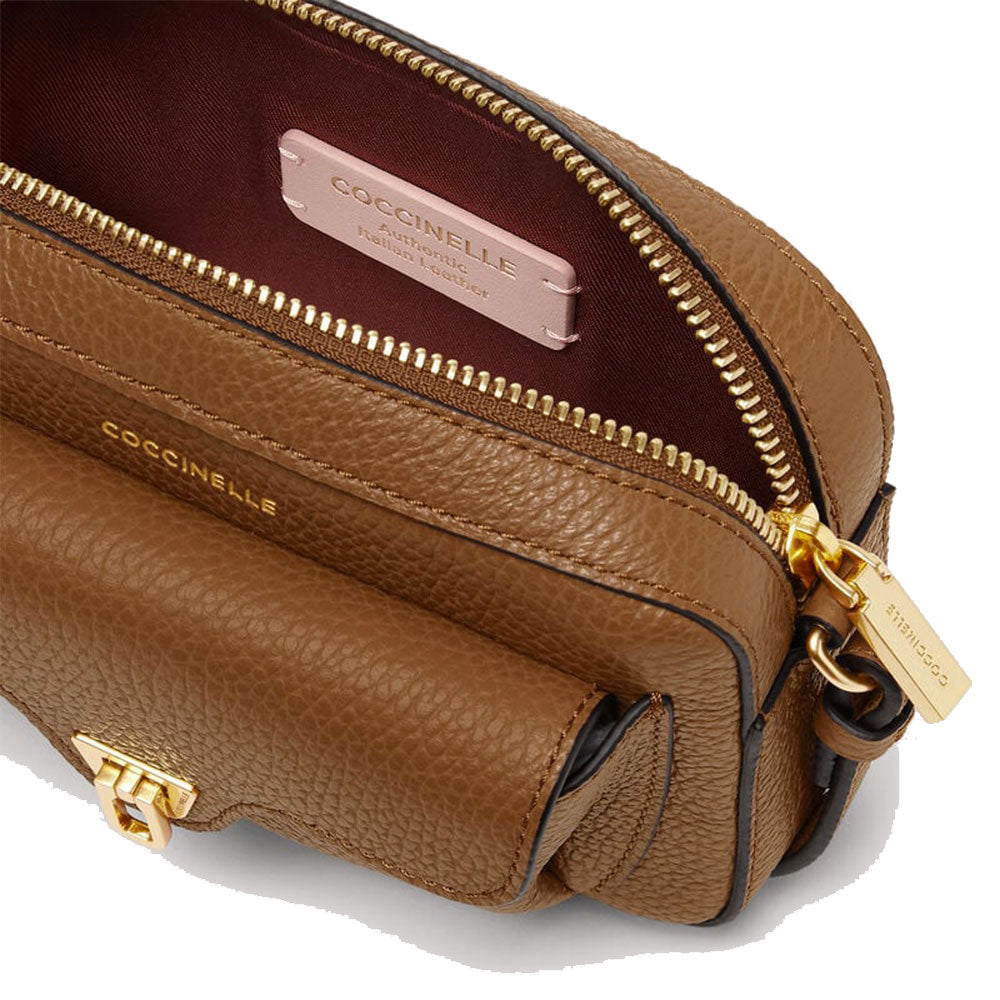 Borsa Donna a Tracolla COCCINELLE in Pelle Brule linea Beat Soft Mini