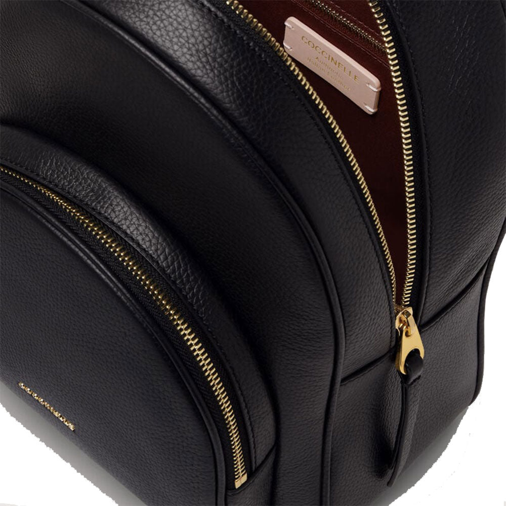 Zaino Donna COCCINELLE Linea Gleen in Pelle Nera