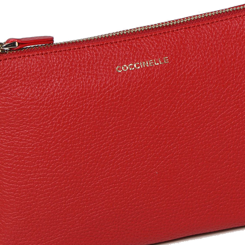 Borsa Donna a Tracolla Mini COCCINELLE in Pelle Ruby Linea Best