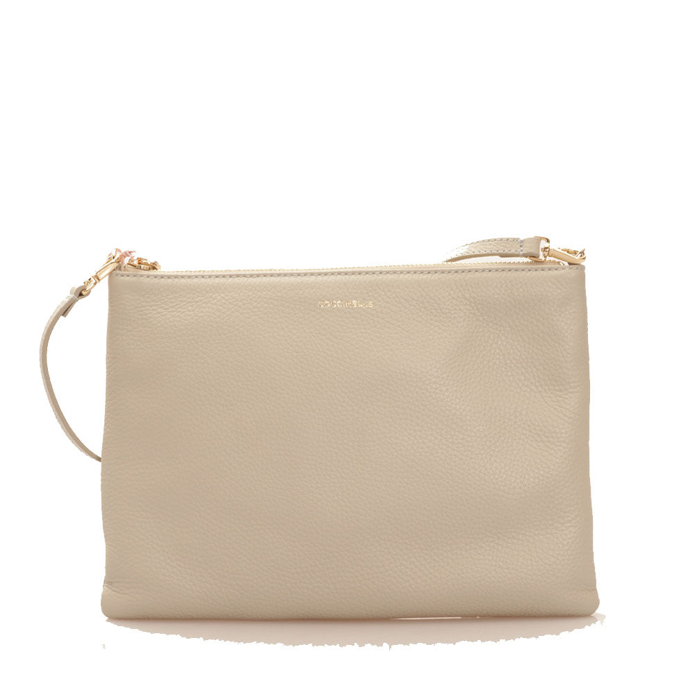 Borsa Donna a Tracolla COCCINELLE in Pelle Gelso Linea Best Medium