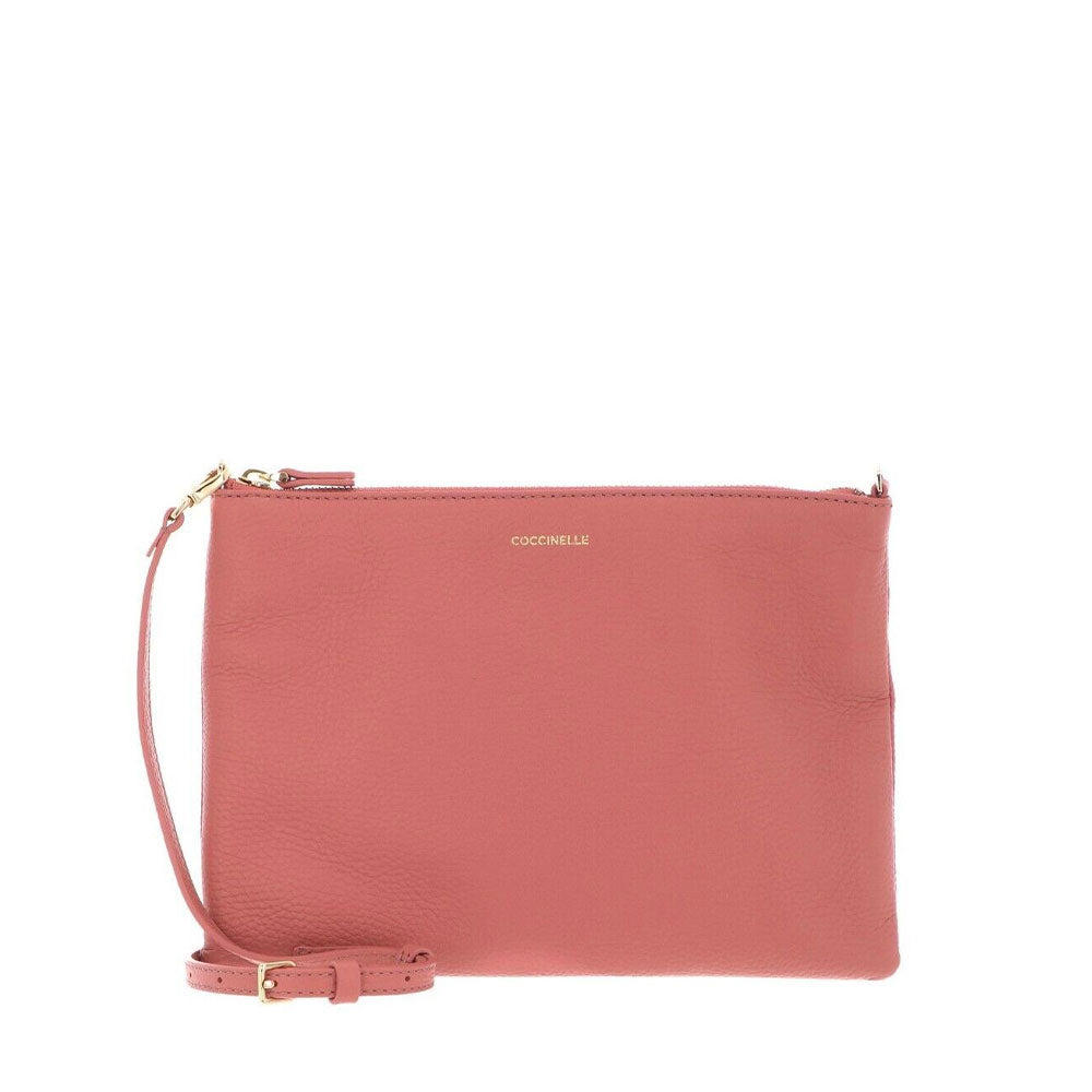 Borsa Donna a Tracolla COCCINELLE in Pelle Camelia Linea Best Small