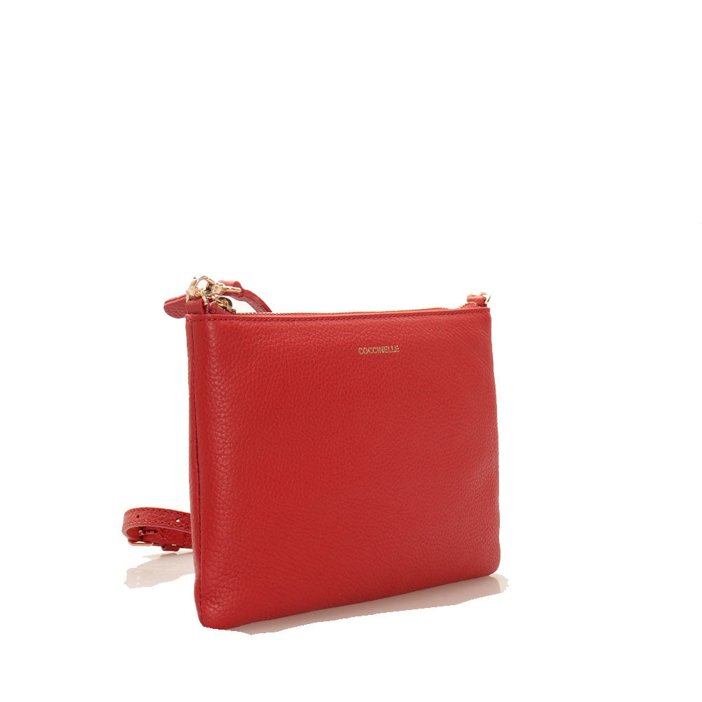 Borsa Donna a Tracolla COCCINELLE in Pelle Ruby Linea Best Small