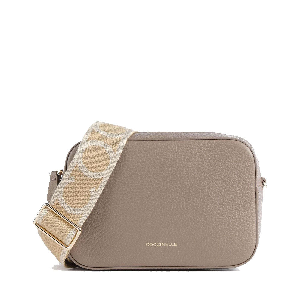 COCCINELLE Damen Umhängetasche Tebe Line Farbe Warm Taupe - E5MN555I101