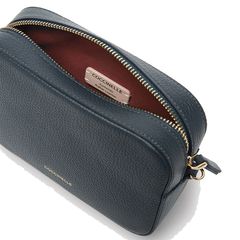 Borsa Donna a Tracolla COCCINELLE Linea Tebe Colore Ardesia