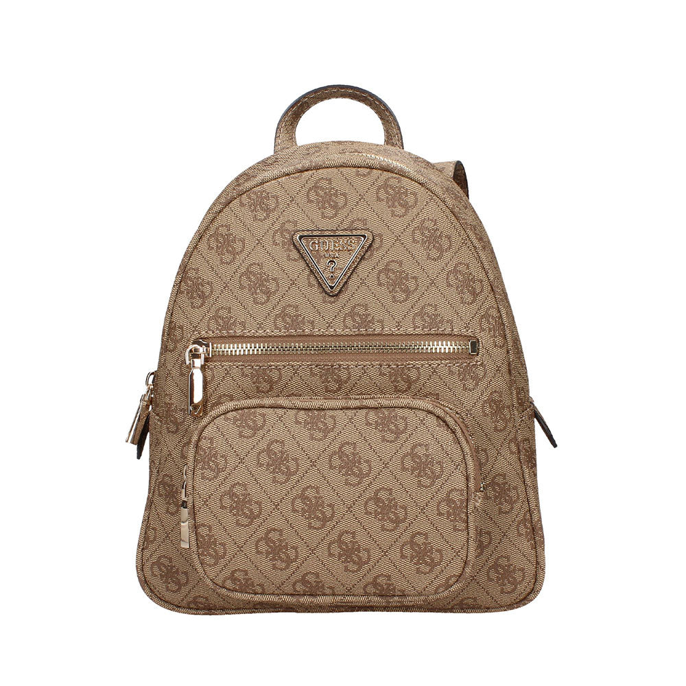 Zaino Donna GUESS Linea Eco Elements Colore Latte Logo Misura