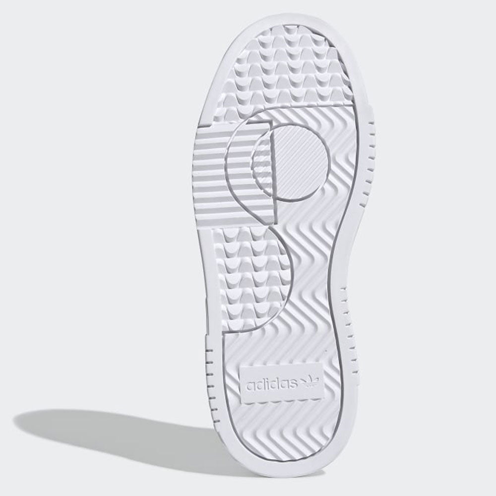Scarpe Donna ADIDAS Sneakers linea Supercourt in Pelle Bianco
