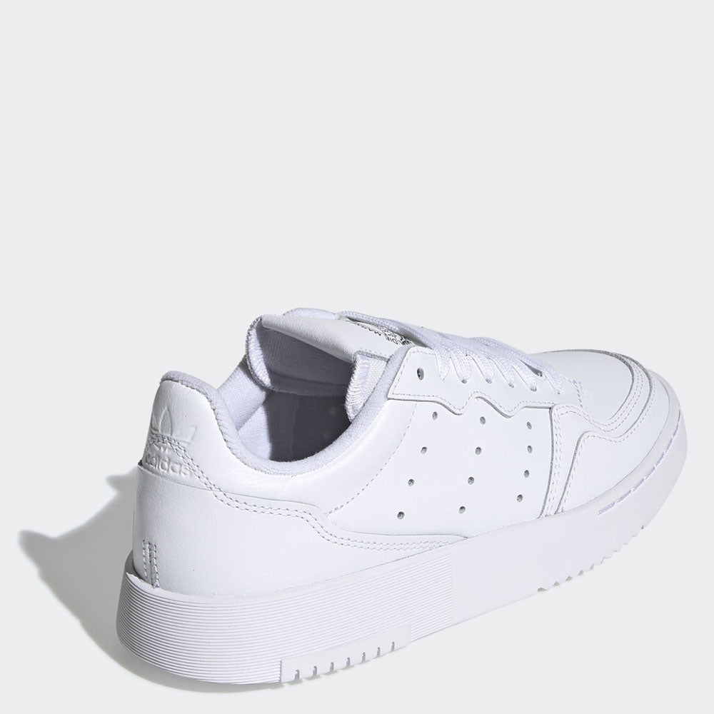 Scarpe Donna ADIDAS Sneakers linea Supercourt in Pelle Bianco