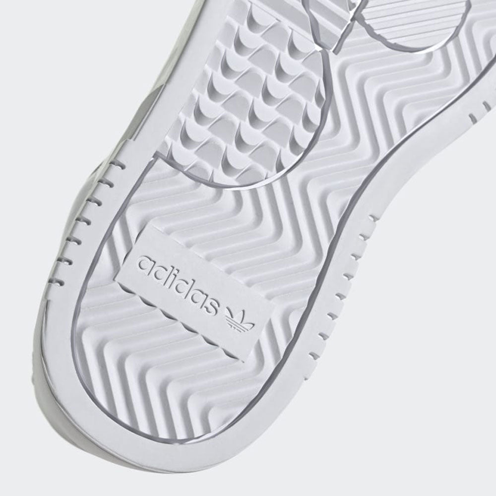 Scarpe Donna ADIDAS Sneakers linea Supercourt in Pelle Bianco
