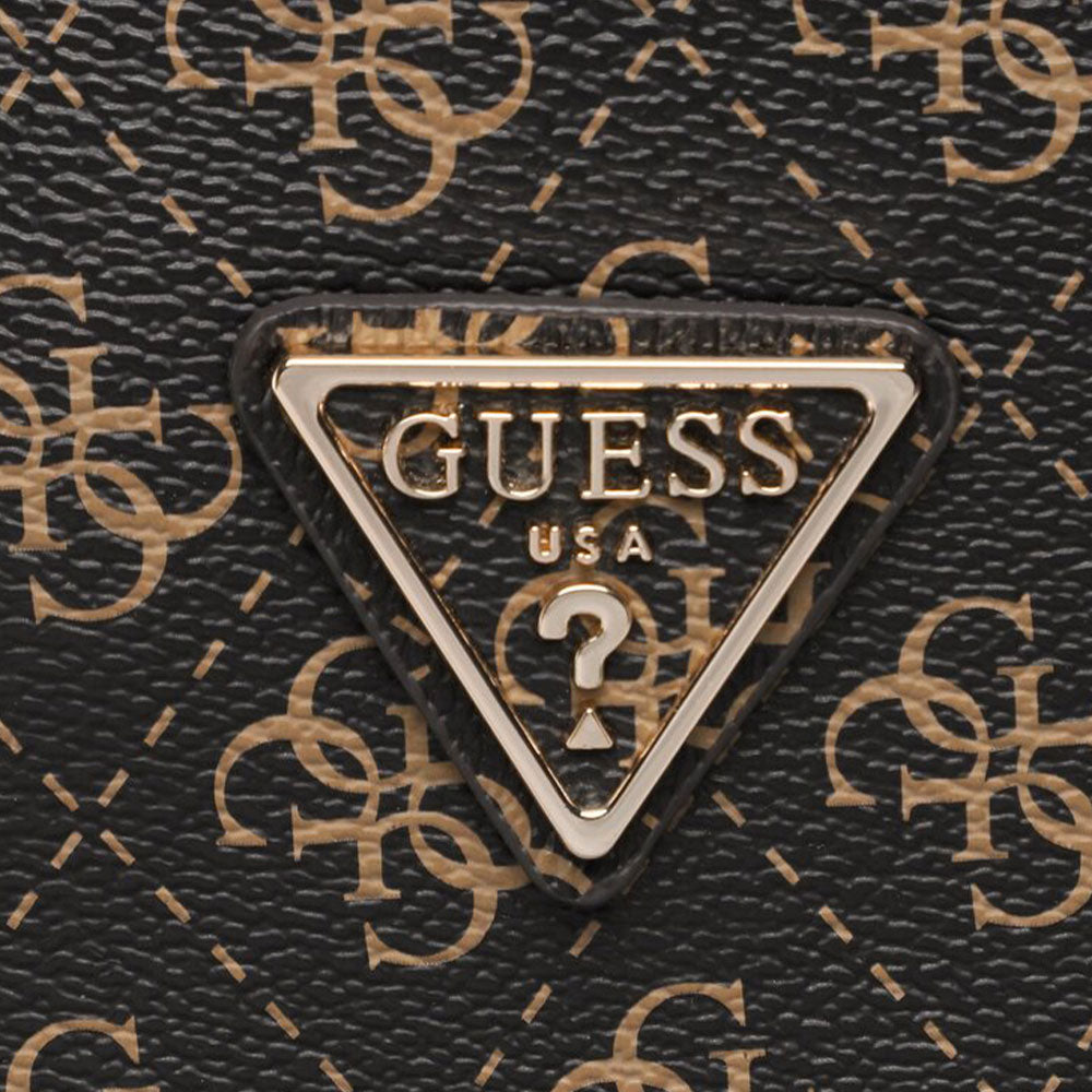 Zaino Donna GUESS Linea Eco Elements Colore Brown Logo Misura Piccola