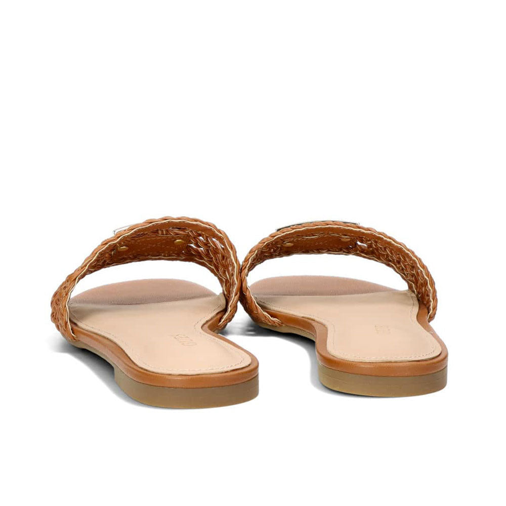 Scarpe Donna GUESS Ciabatte Linea Tassi Colore Cognac