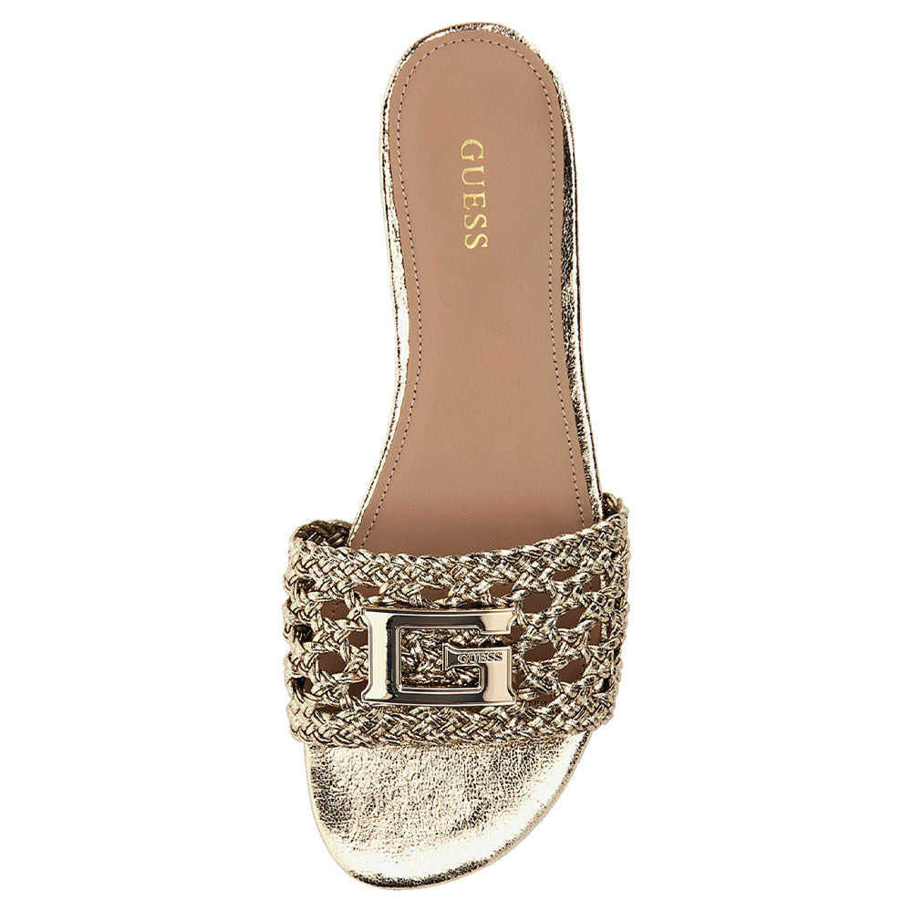 Scarpe Donna GUESS Ciabatte Linea Tassi Colore Gold