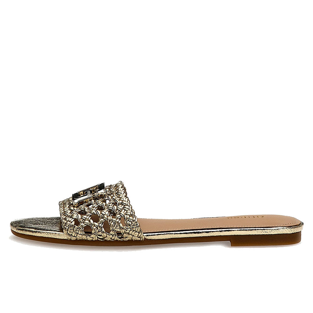 Scarpe Donna GUESS Ciabatte Linea Tassi Colore Gold