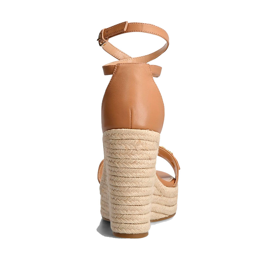 Sandali Donna con Zeppa GUESS linea Wendy Colore Sand