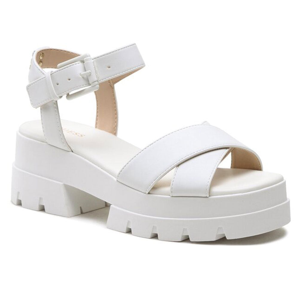 Sandali Donna GUESS linea Walee Colore Bianco