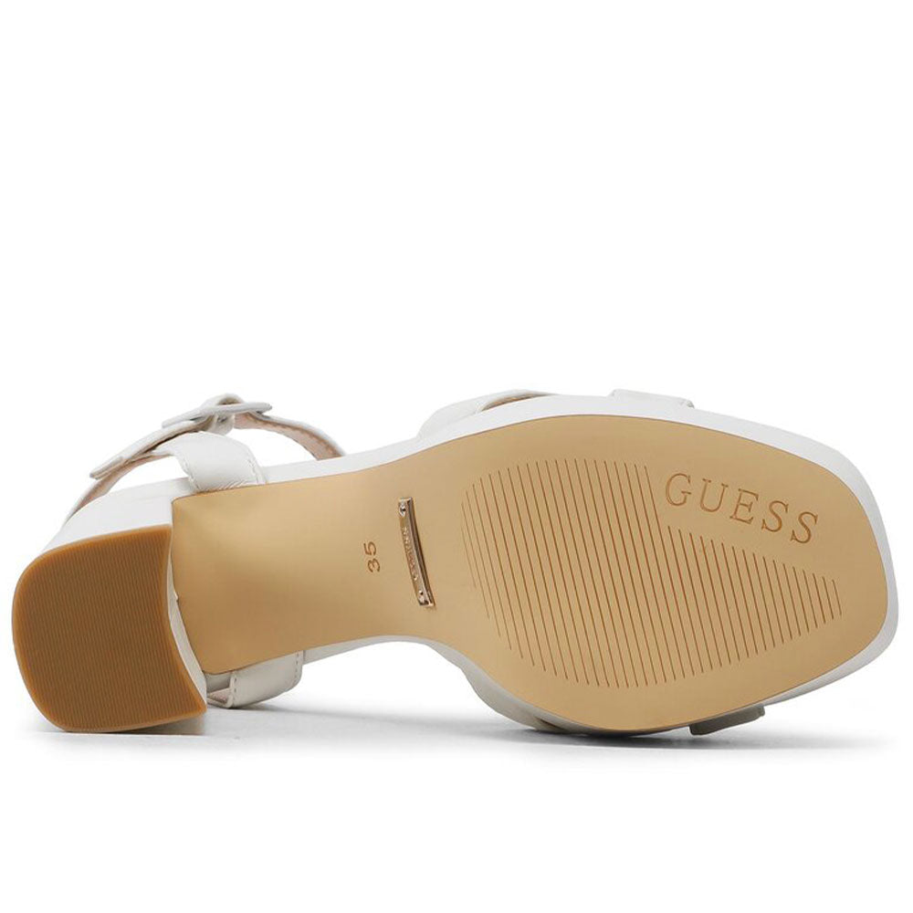 Sandali Donna con Tacco GUESS linea Zeline Colore White
