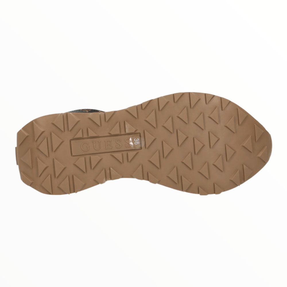 Scarpe Donna GUESS Sneakers Linea Luchia Colore White - Brown