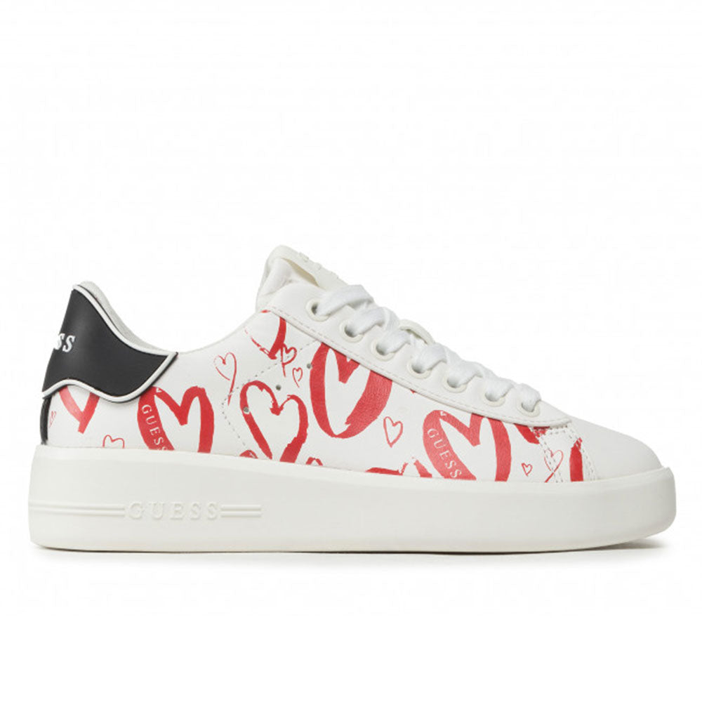 Scarpe Donna GUESS Sneakers Linea Rockies Colore White