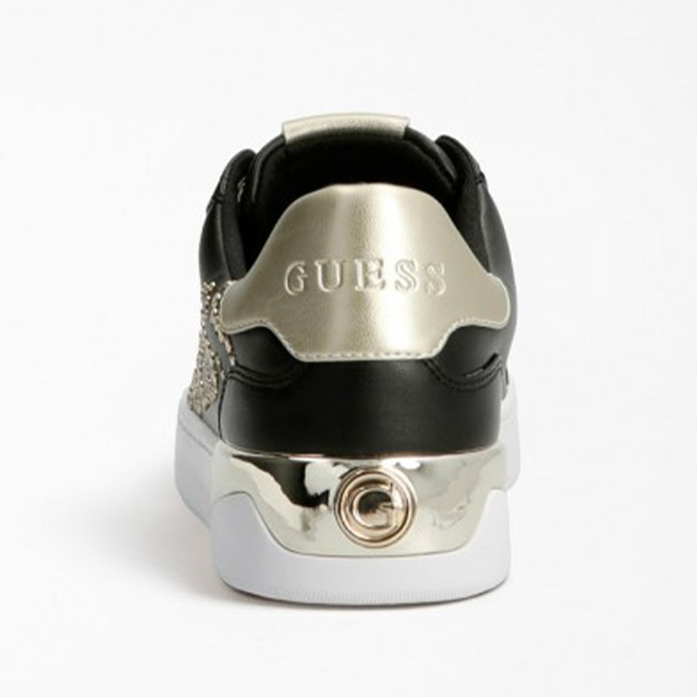 Scarpe Donna GUESS Sneakers Linea Rori Colore Nero - Platino