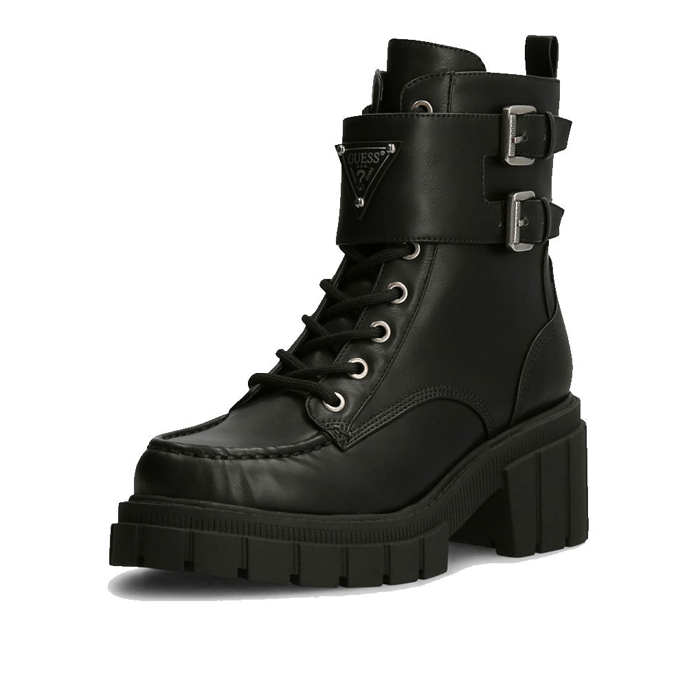 Scarpe Donna GUESS linea Kaylana Anfibio colore Nero