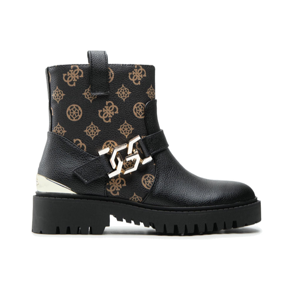 Scarpe Donna GUESS a Stivaletto Linea Orlis Colore Brown - Ocra