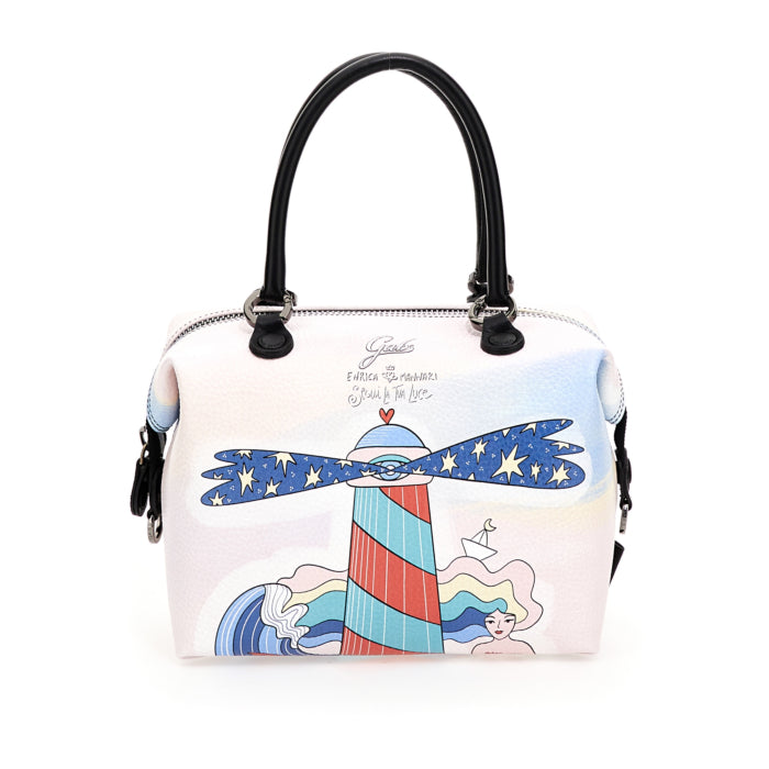 Borsa Donna a Mano con Tracolla GABS G3 PLUS Trasformabile in Pelle stampa Segui la Tua Luce Medium