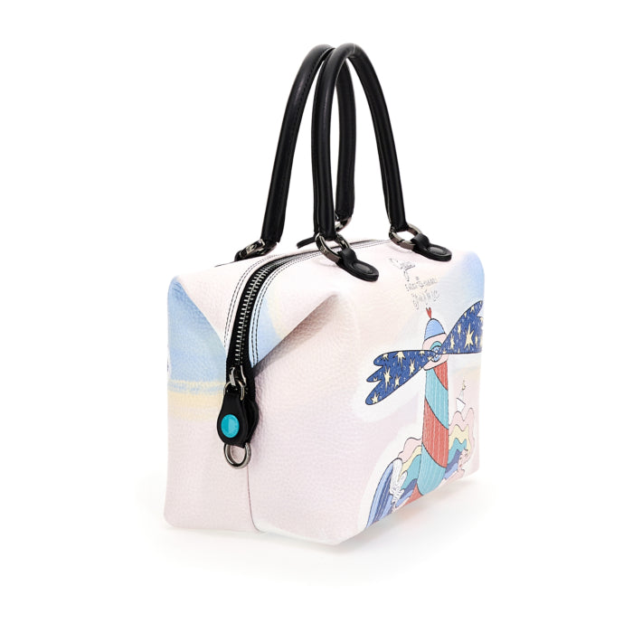 Borsa Donna a Mano con Tracolla GABS G3 PLUS Trasformabile in Pelle stampa Segui la Tua Luce Medium
