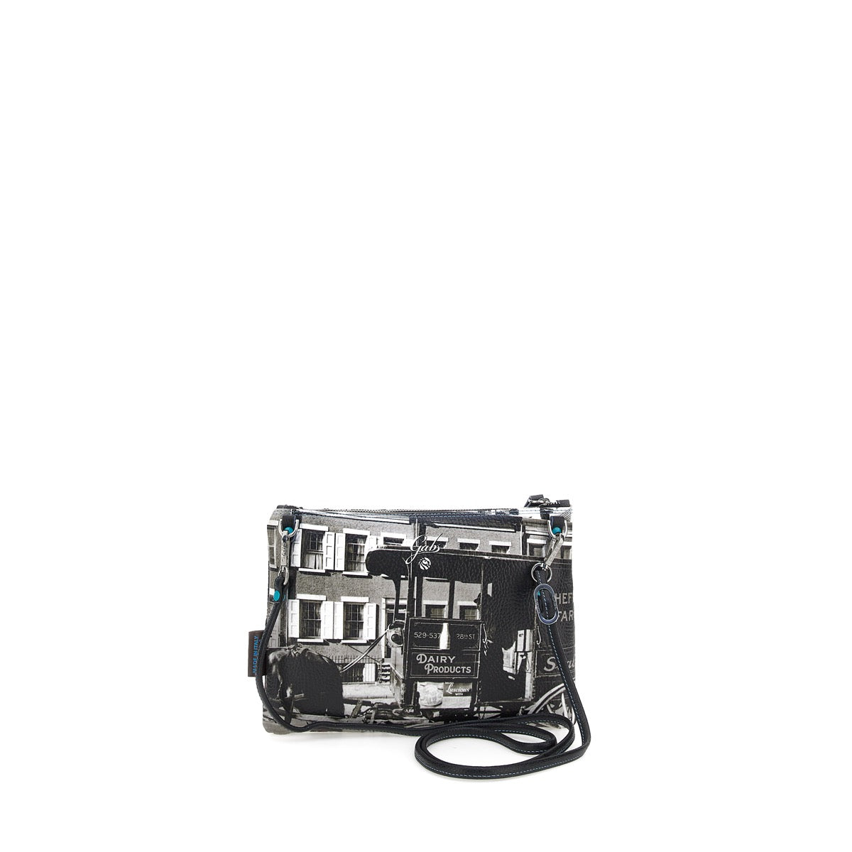 Pochette con Tracolla Removibile GABS Beyonce in Pelle stampa Milk Wagon Media