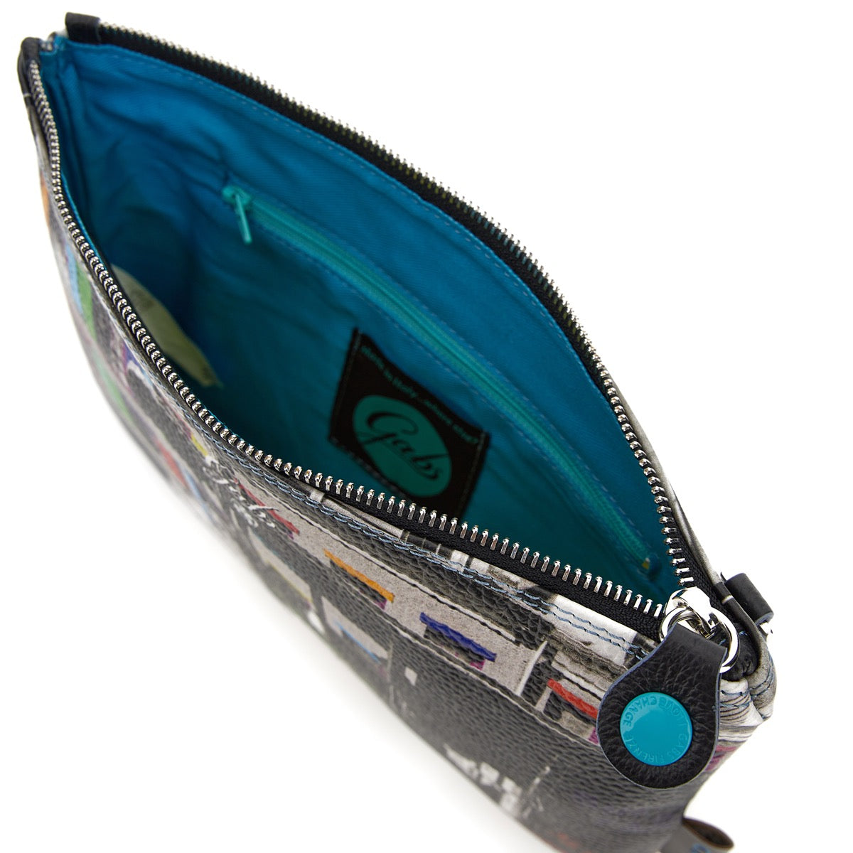 Pochette con Tracolla Removibile GABS Beyonce in Pelle stampa Milk Wagon Media