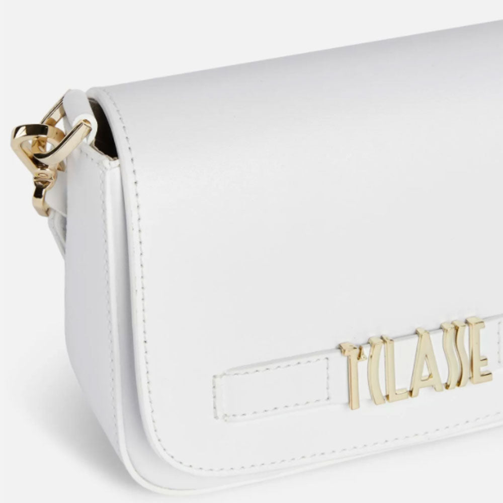 Borsa Donna a Tracolla 1A Classe Alviero Martini linea Geo Summer Colors in Pelle Bianca GT15