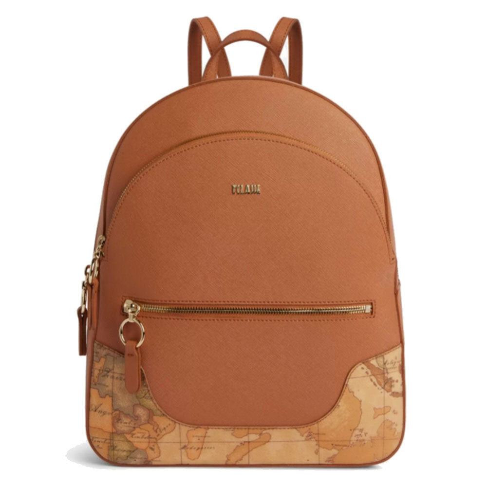 Zaino Donna Tre Tasche 1A Classe Alviero Martini linea Girl City color Noce GU91