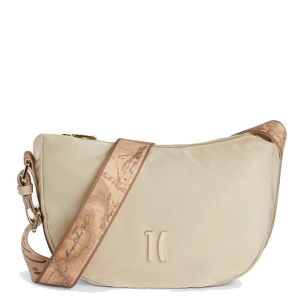 Borsa Donna a Tracolla Piccola 1A Classe Alviero Martini linea Care Nylon Beige GU96