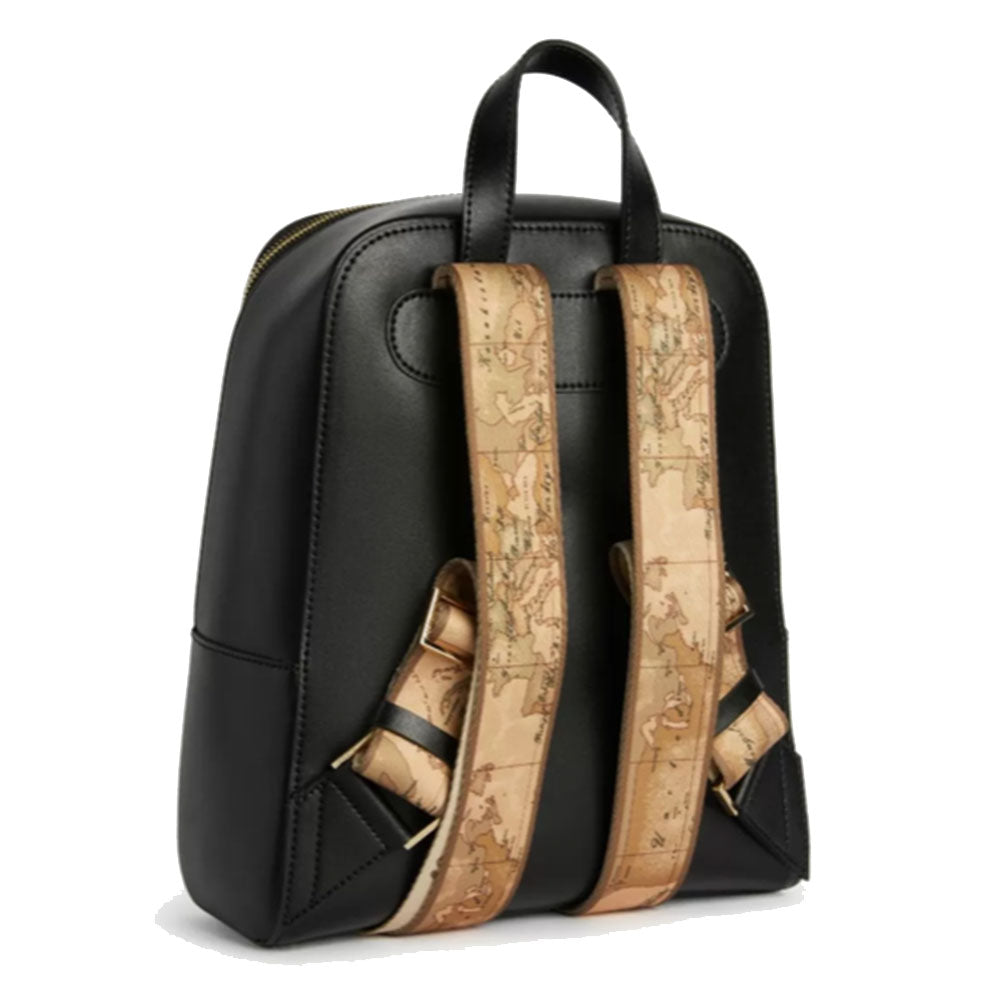 Zaino Donna 1A Classe Alviero Martini linea Geo Summer Dream in Pelle Nera GV48