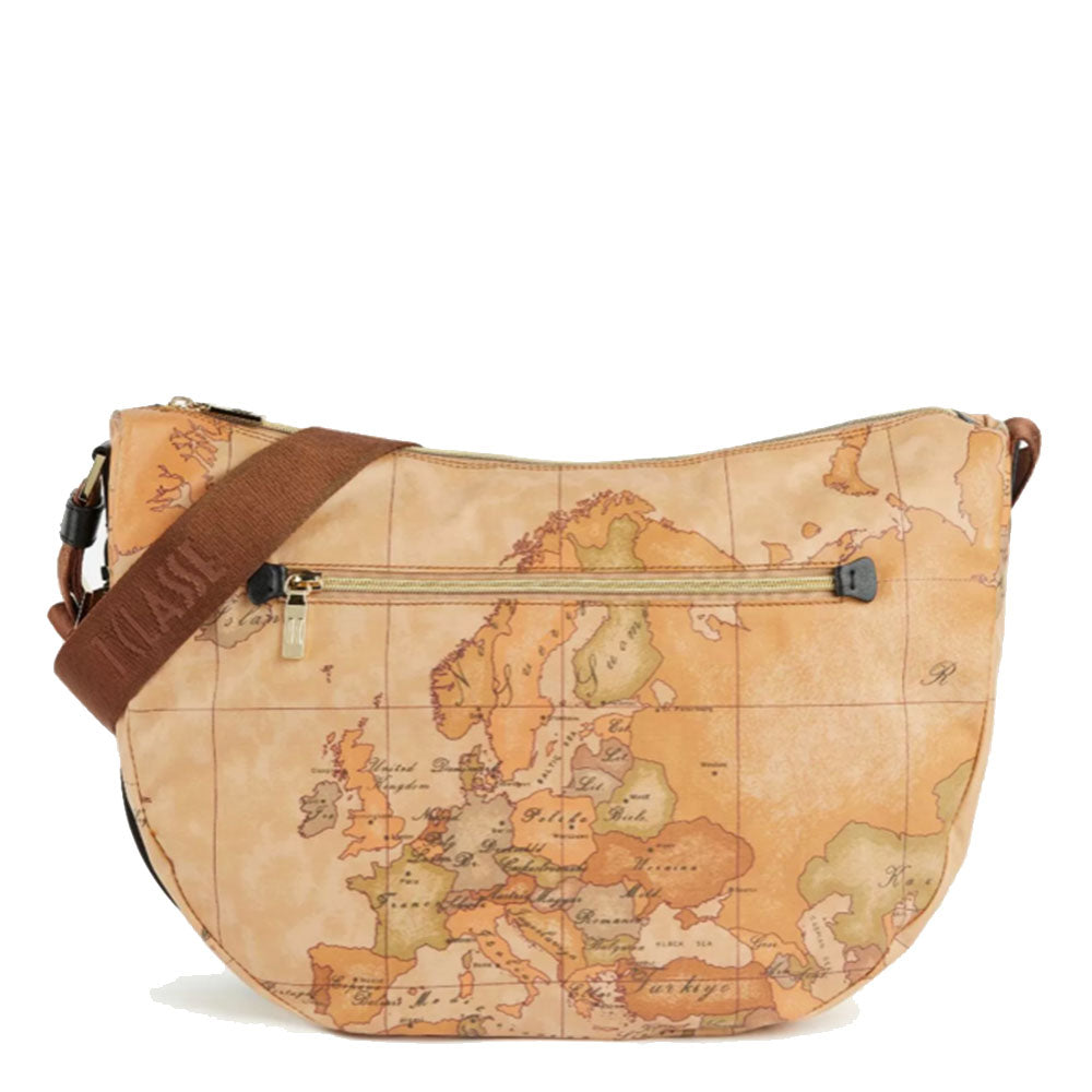 Borsa a tracolla da donna a mezzaluna, in nylon Borsa a tracolla da donna a mezzaluna, in nylon