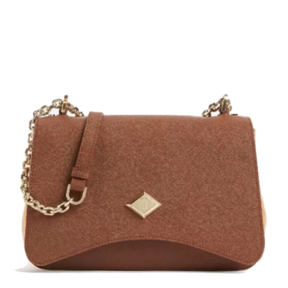 Borsa Donna a Tracolla 1A Classe Alviero Martini linea Spicy Bag color Castagna GV98