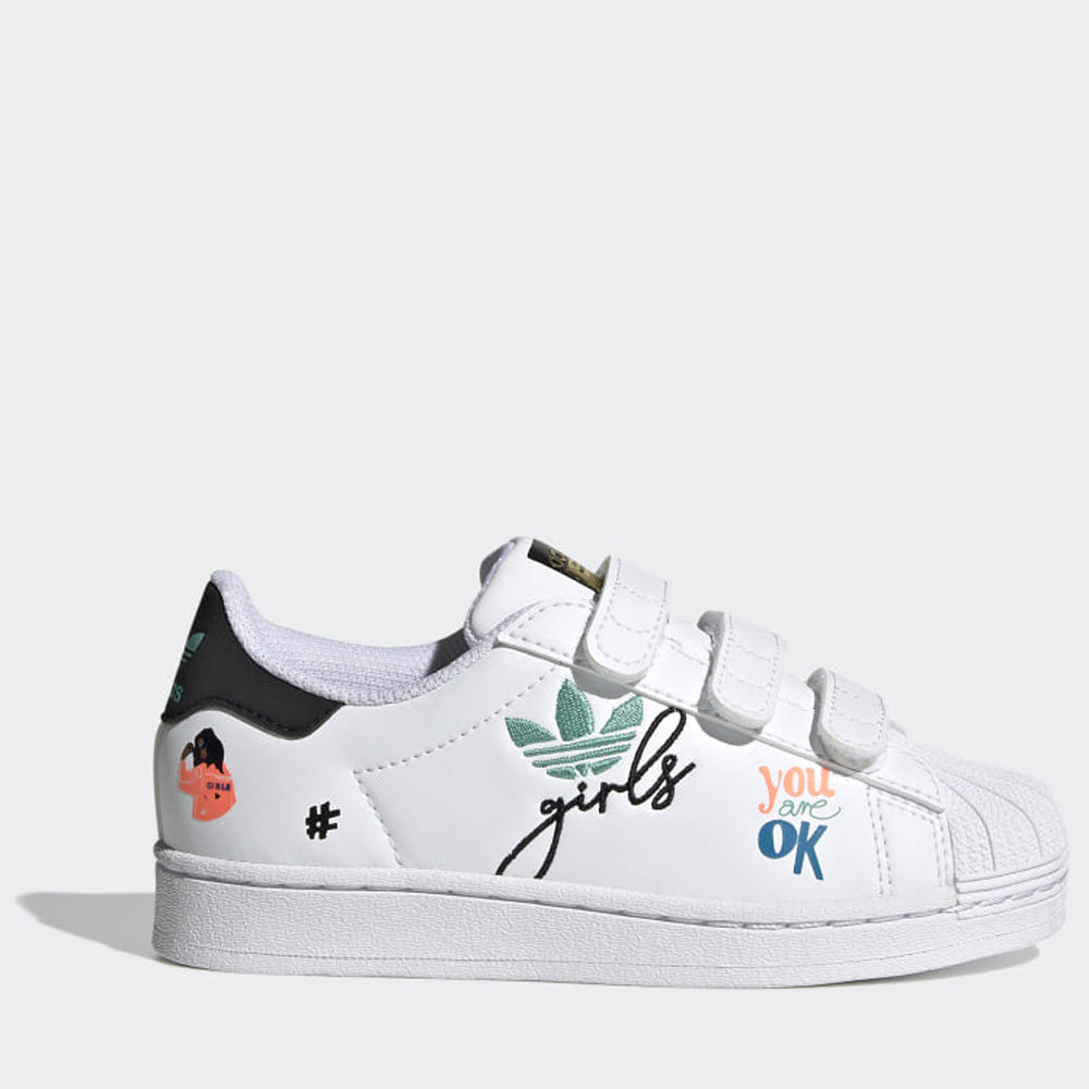 Adidas superstar bambino strappi hotsell