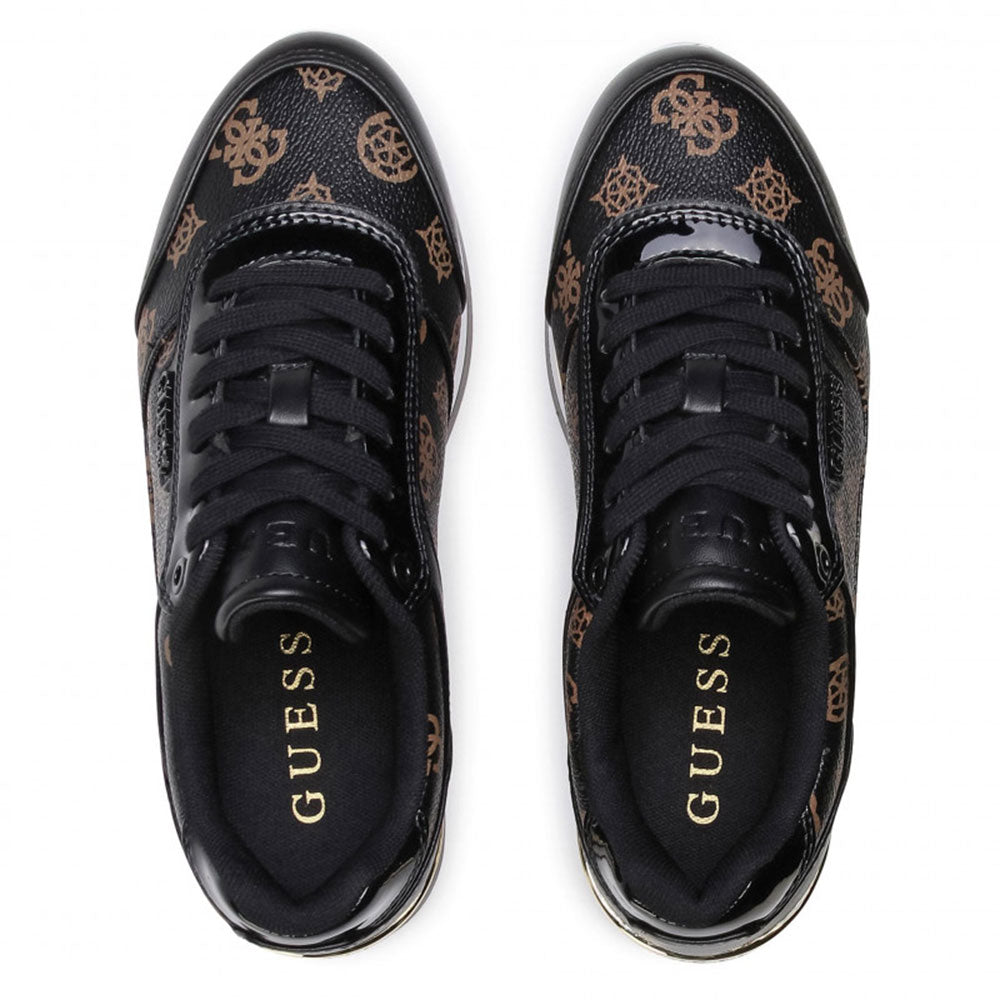 Scarpe Donna GUESS Sneakers Black Brass Linea Hansin