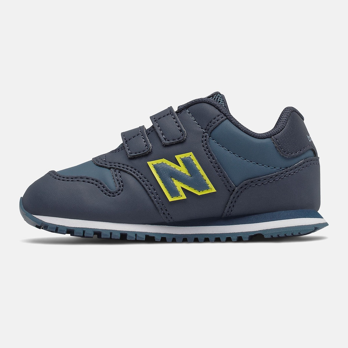 Scarpe Bambino NEW BALANCE Sneakers 500 in Pelle colore Natural Indigo