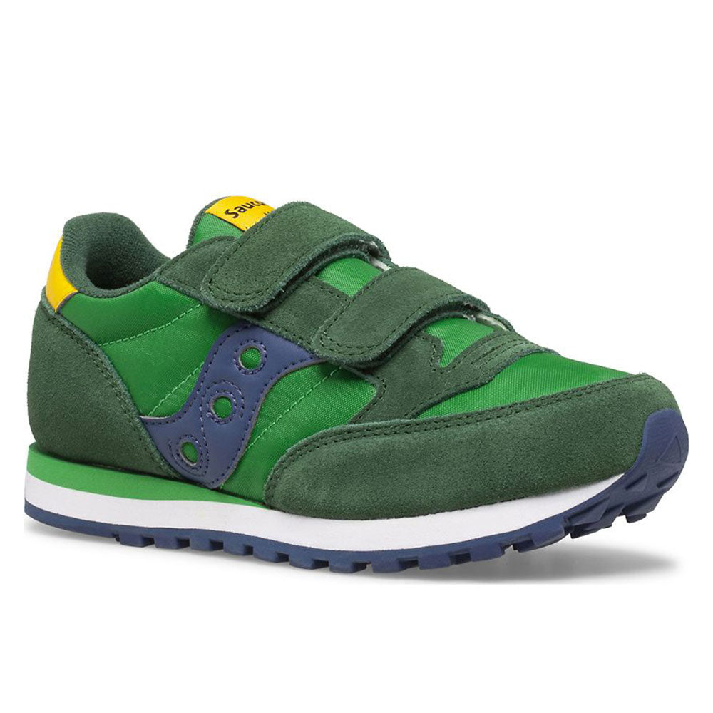 Scarpe Bambino Saucony Sneakers Jazz Double Hook & Look Kids Green - Yellow - Blue