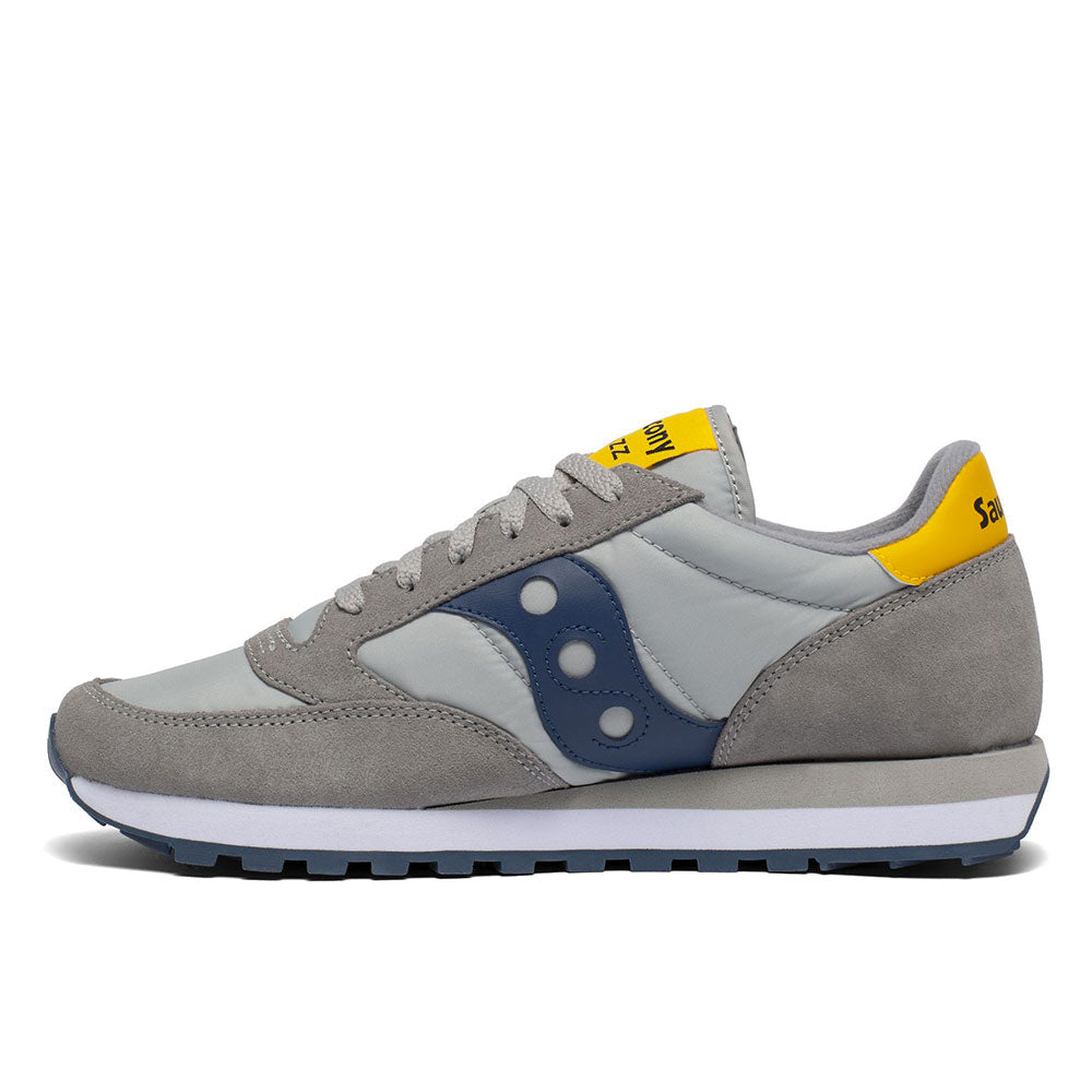 Scarpe Uomo Saucony Sneakers Jazz Original Grey - Yellow