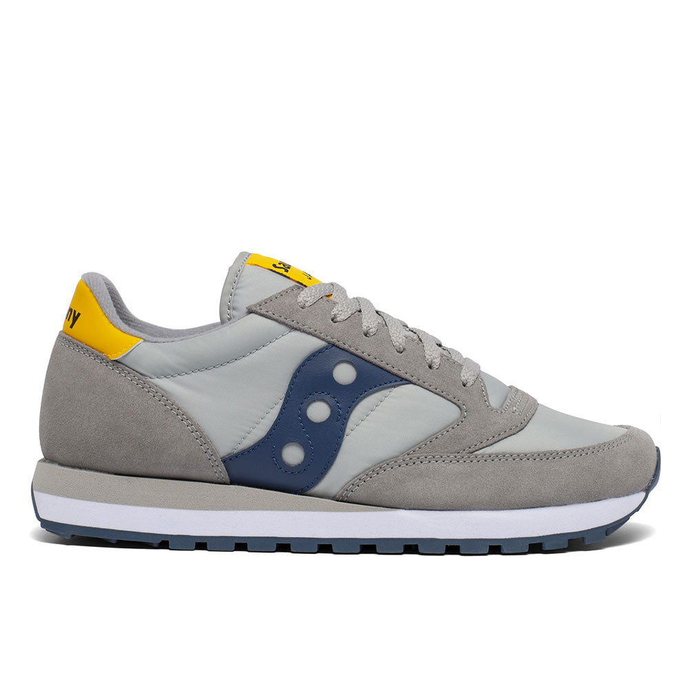 Scarpe Uomo Saucony Sneakers Jazz Original Grey - Yellow